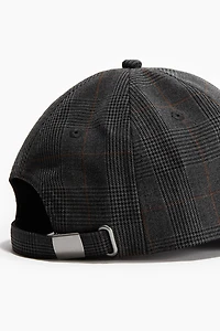 Casquette en coton avec motif