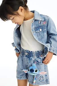 Loose Fit Denim Shorts
