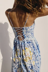 Cotton Strappy Dress