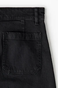 Jean ample taille haute