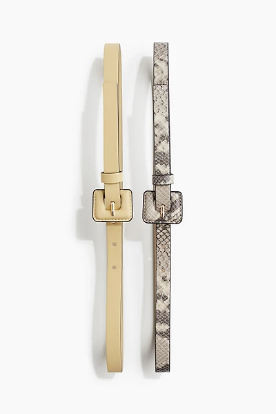 2-pack Belts