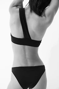 Padded One-Shoulder Bikini Top