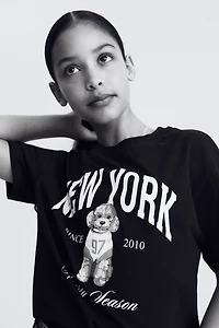 Printed Cotton T-Shirt