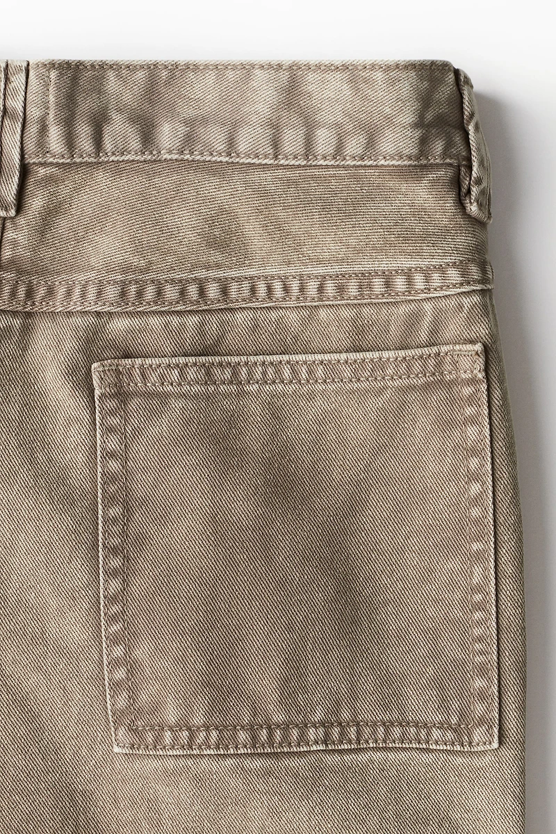Loose-Fit Cotton Cargo Pants