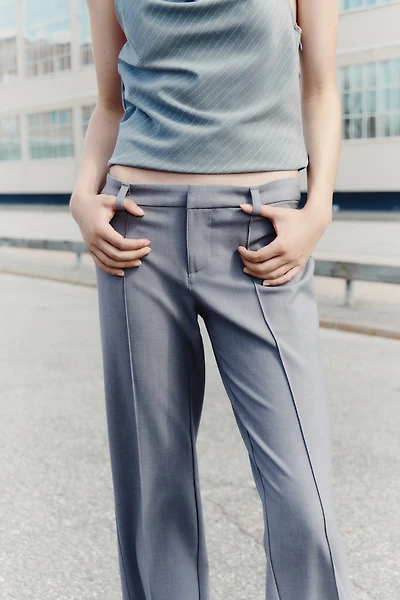 Pantalon chic avec plis