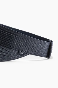 Straw Sun Visor