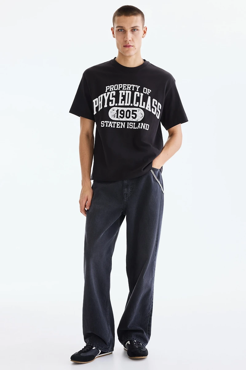 Loose Fit Printed T-shirt