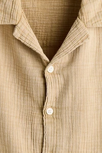 Chemise décontractée en mousseline