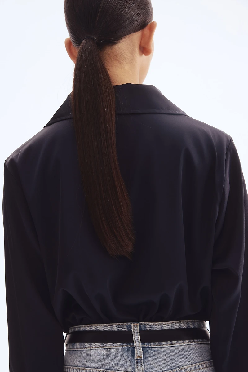 Blouse à encolure en V