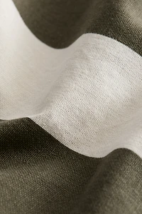 Linen-Blend Cushion Cover