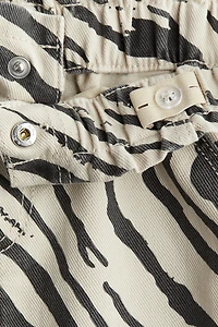 Jupe en sergé de coton