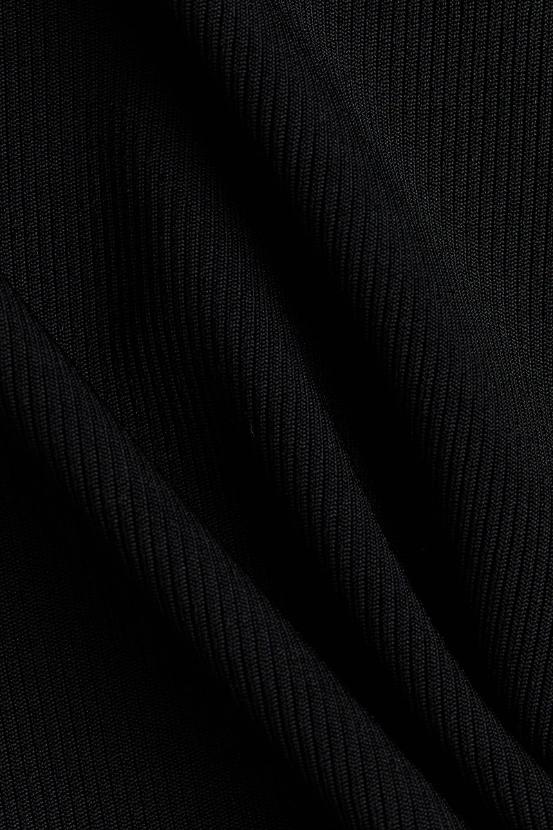Ribbed Viscose Skirt