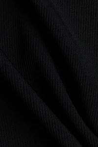 Ribbed Viscose Skirt