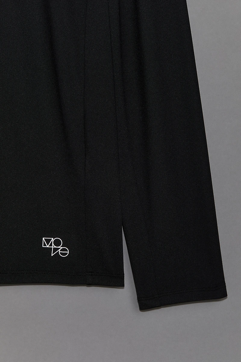 Regular-Fit Half-Zip Sports Shirt with DryMove™