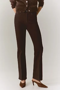 Jean taille haute coupe bottillon