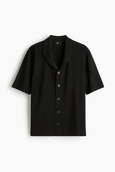 Regular-Fit Fine-Knit Shirt