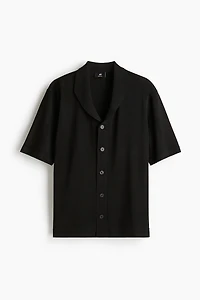 Regular-Fit Fine-Knit Shirt
