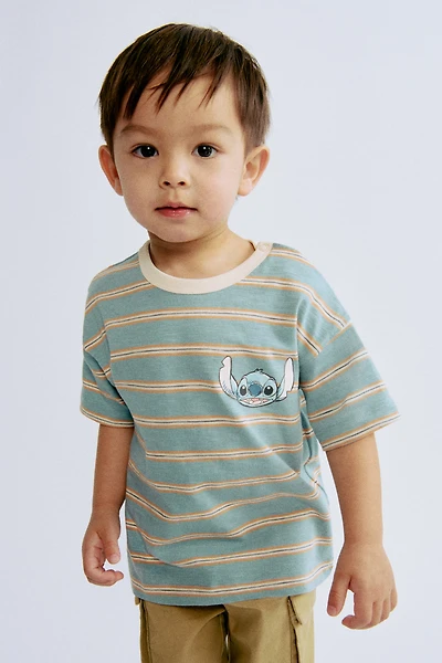 T-shirt ample imprimé