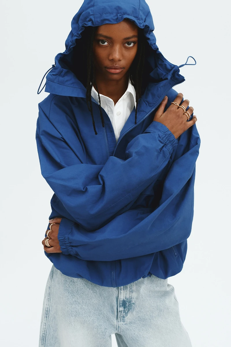 Hooded Windbreaker