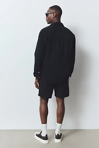 Regular-Fit Canvas Shorts