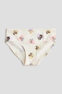 Lot de 5 culottes imprimées en coton