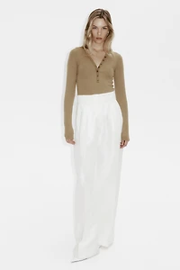 Ribbed Jersey Bodysuit