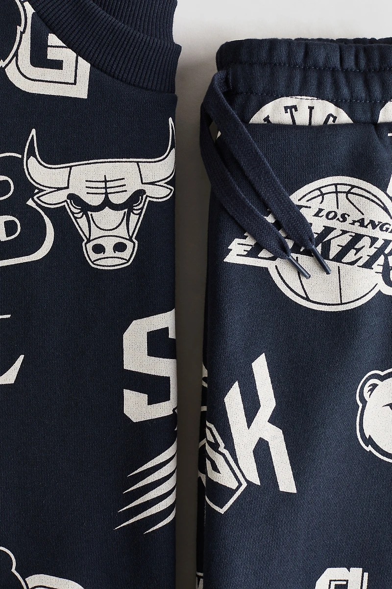 Ensemble imprimé 2 pièces chandail et pantalon