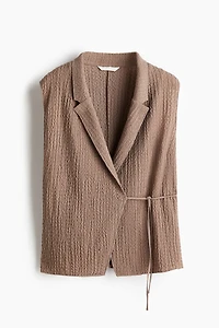 Textured Jersey Vest