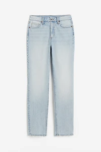 High Rise Slim Straight Leg Jeans