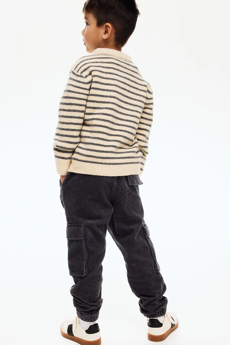 Corduroy Cargo Joggers