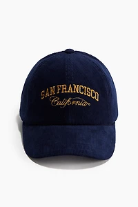 Corduroy Cap