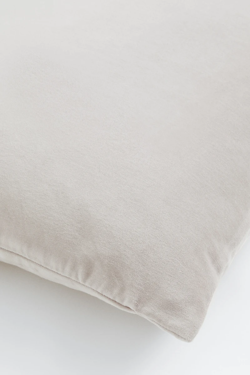Housse de coussin en velours