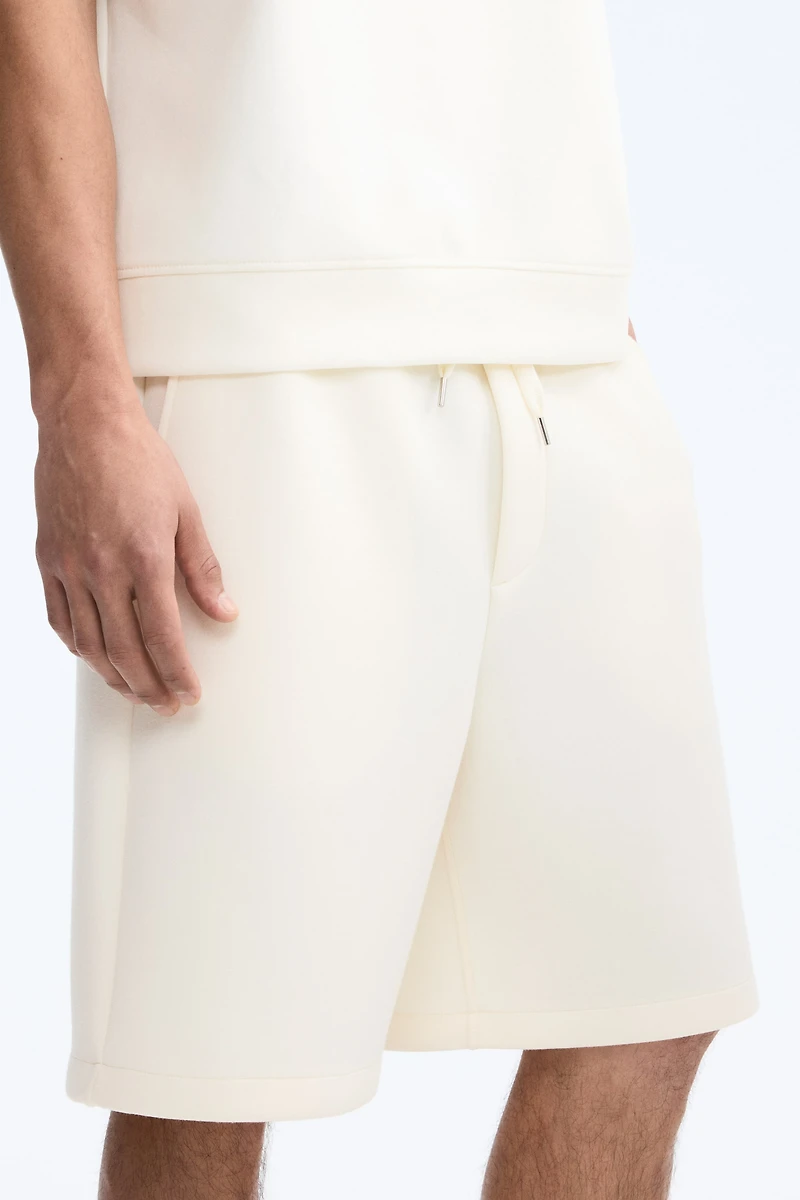 Relaxed-Fit Scuba Shorts