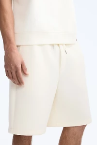 Relaxed-Fit Scuba Shorts