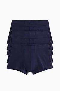 Lot de 5 caleçons boxeurs courts en coton