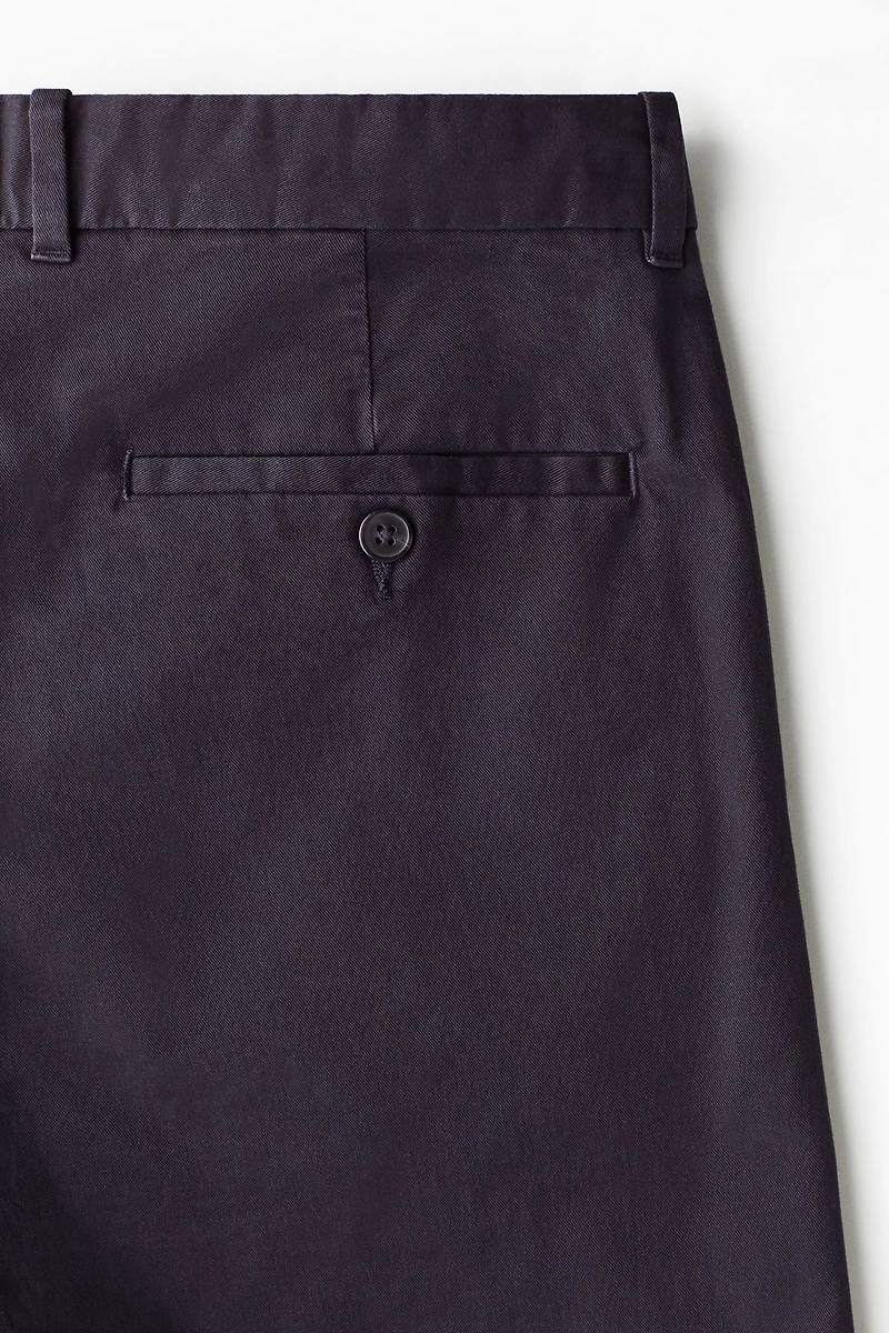 Slim-Fit Cotton Chinos