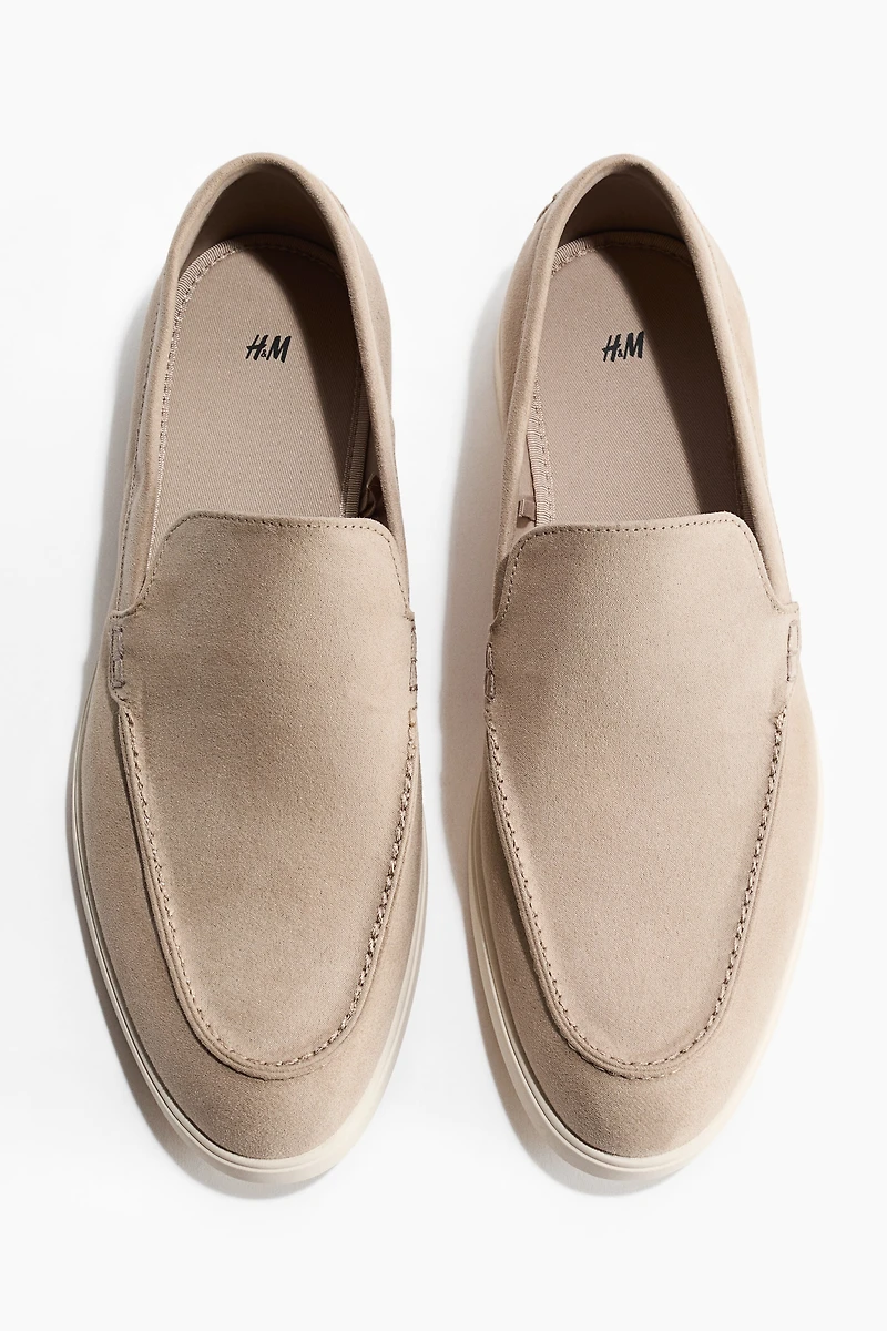 Moccasin-Seam Loafers