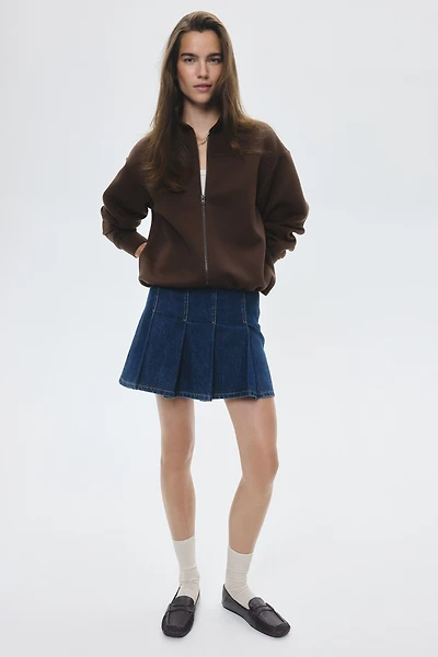 Chandail zippé en scuba