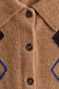 Cardigan with Collar