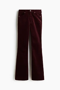 Flared Corduroy Pants