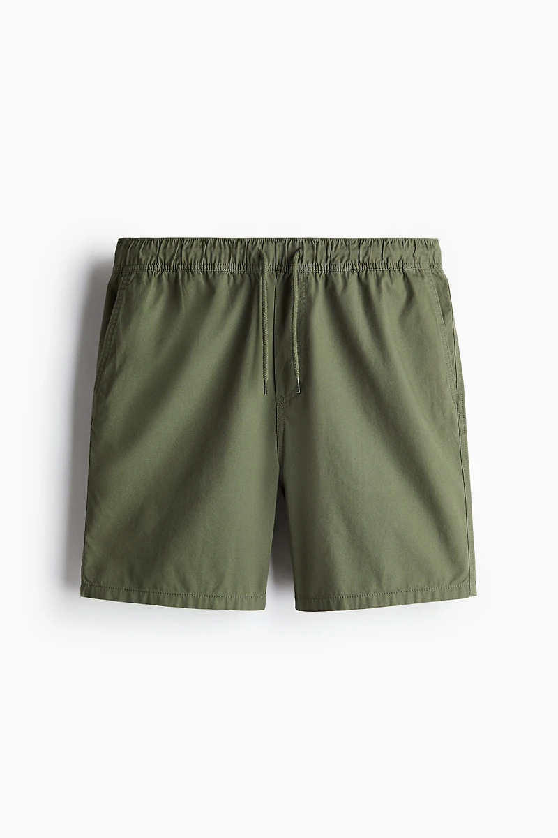 Regular Fit Cotton Shorts