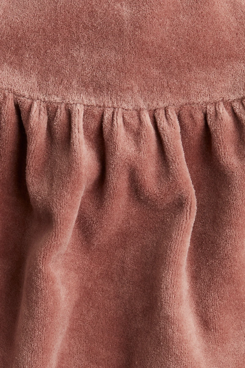 2-Piece Cotton Velour Set