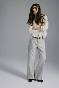 Bleecker High Rise Wide Leg Jeans