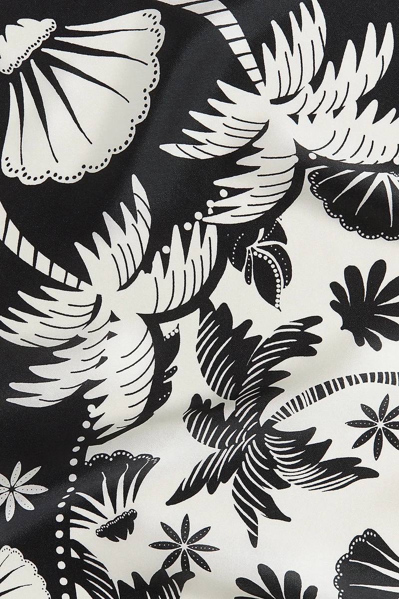Printed Silk Scarf