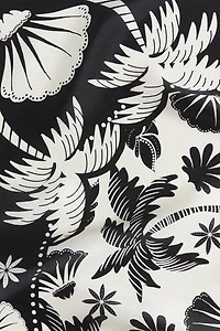 Printed Silk Scarf