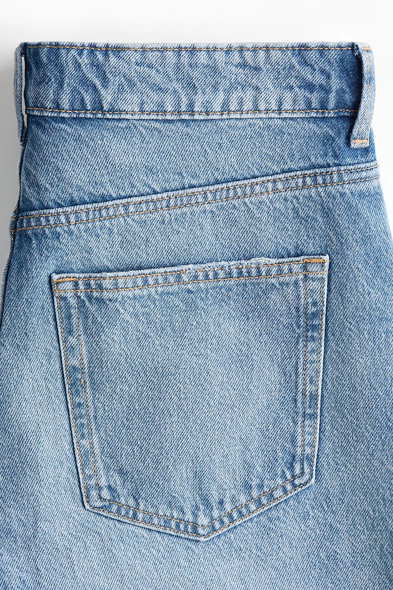 Denim Bermuda Shorts