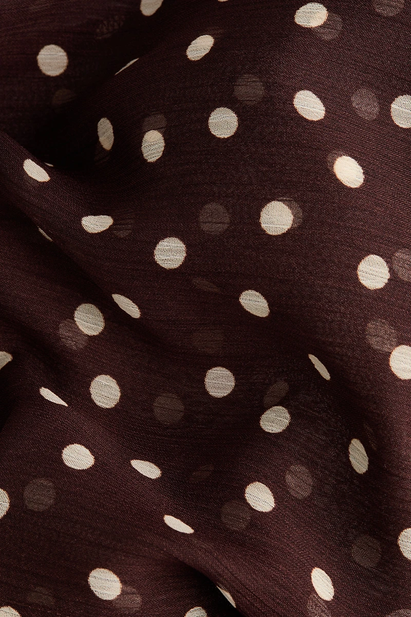 Halterneck Chiffon Top