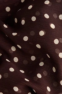 Halterneck Chiffon Top