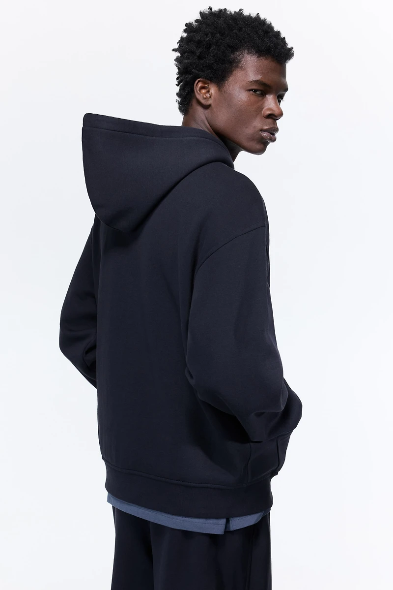 Loose-Fit Hooded Jacket