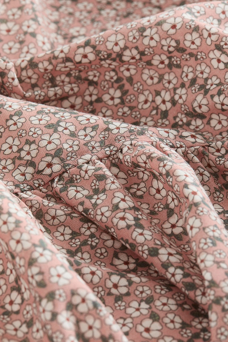 Patterned Twin Bedskirt